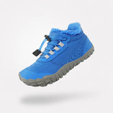 Acolchado y Cálido SAGUARO Botas Barefoot Niños Will II Azul