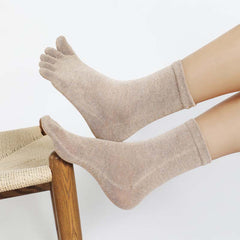 Calcetines de Dedos-Sin Costuras