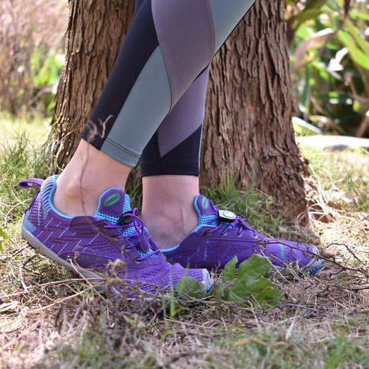 Zapatos barefoot con puntera ancha, suela zero drop y diseño flexible para un movimiento más natural