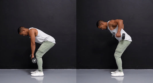 Entrenamiento de cuerpo completo con mancuernas en 5 minutos