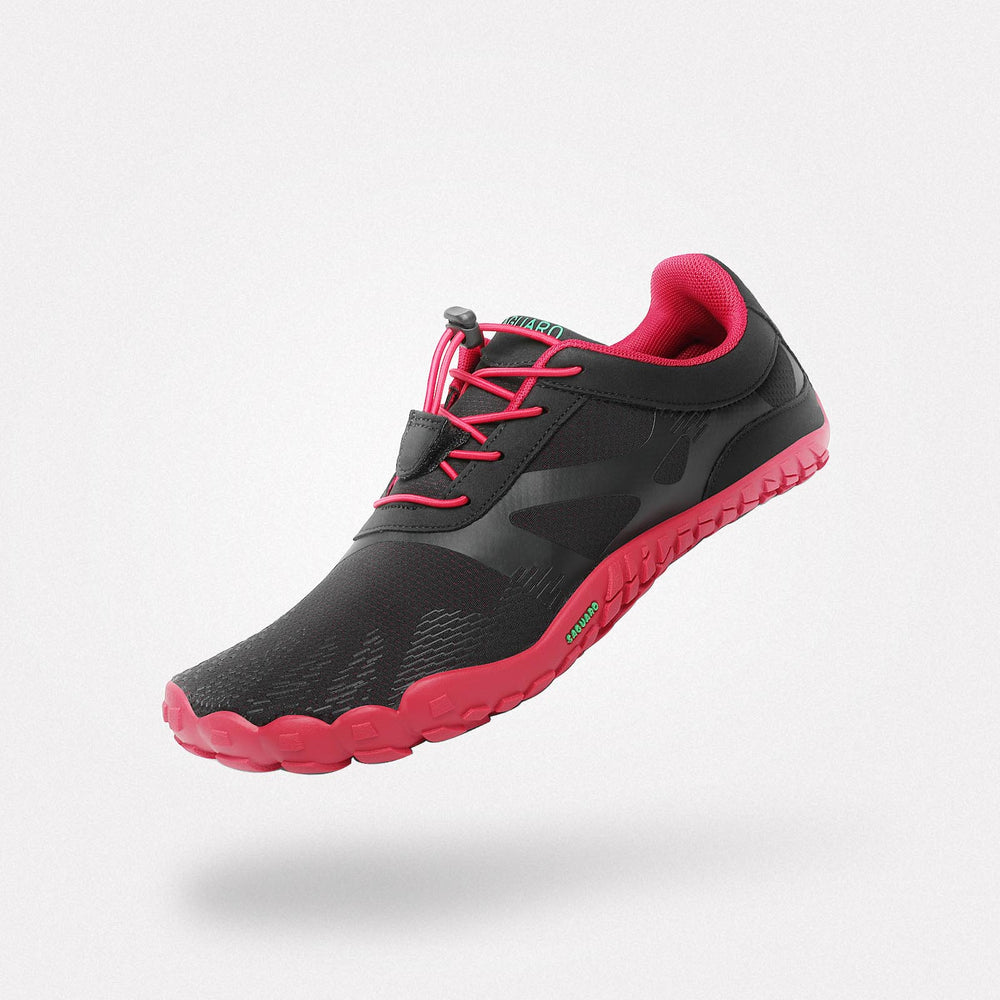 SAGUARO Zapatillas Barefoot Adulto Vitality III Rojo