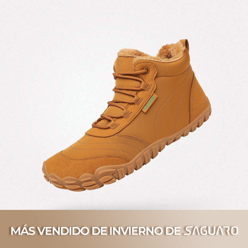 SAGUARO Botas Barefoot para caminar Adulto Will II Marrón