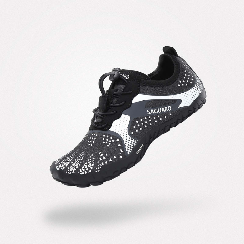 SAGUARO Zapatillas Barefoot Niño Fast I Blanco