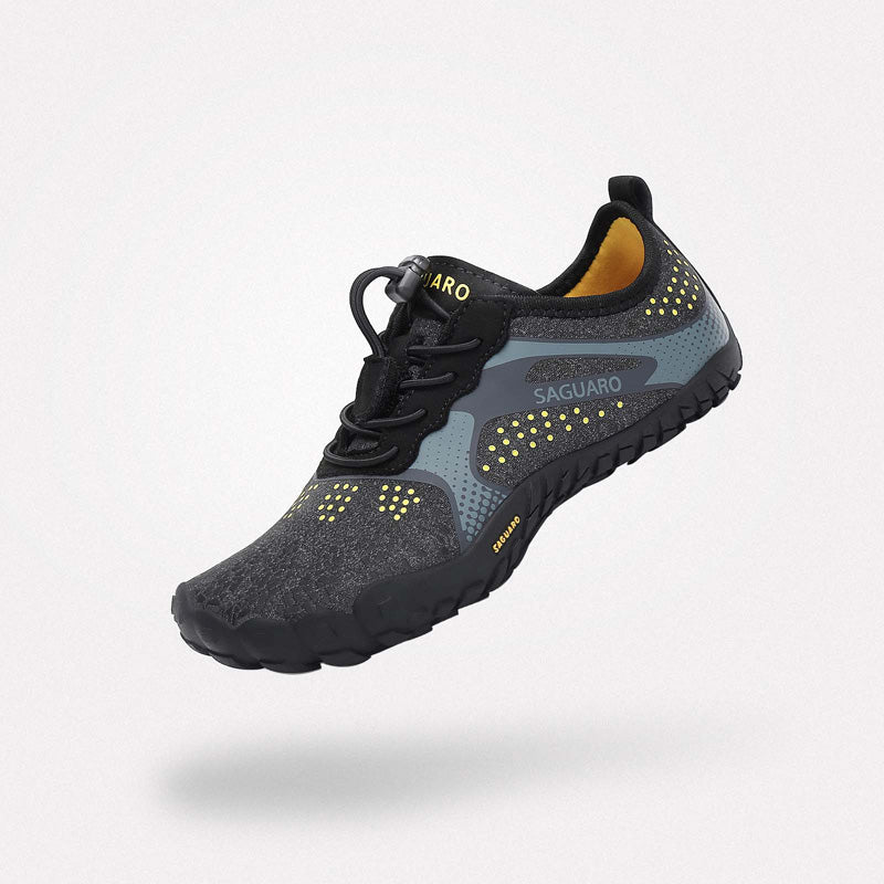 SAGUARO Zapatillas Barefoot Niño Fast I Negro