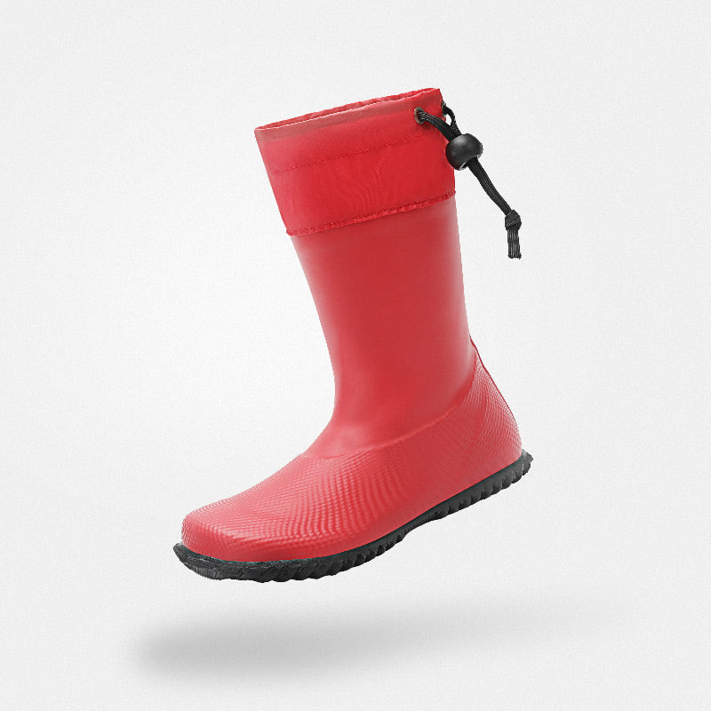SAGUARO Bota de Goma Niños Brisk I Rojo