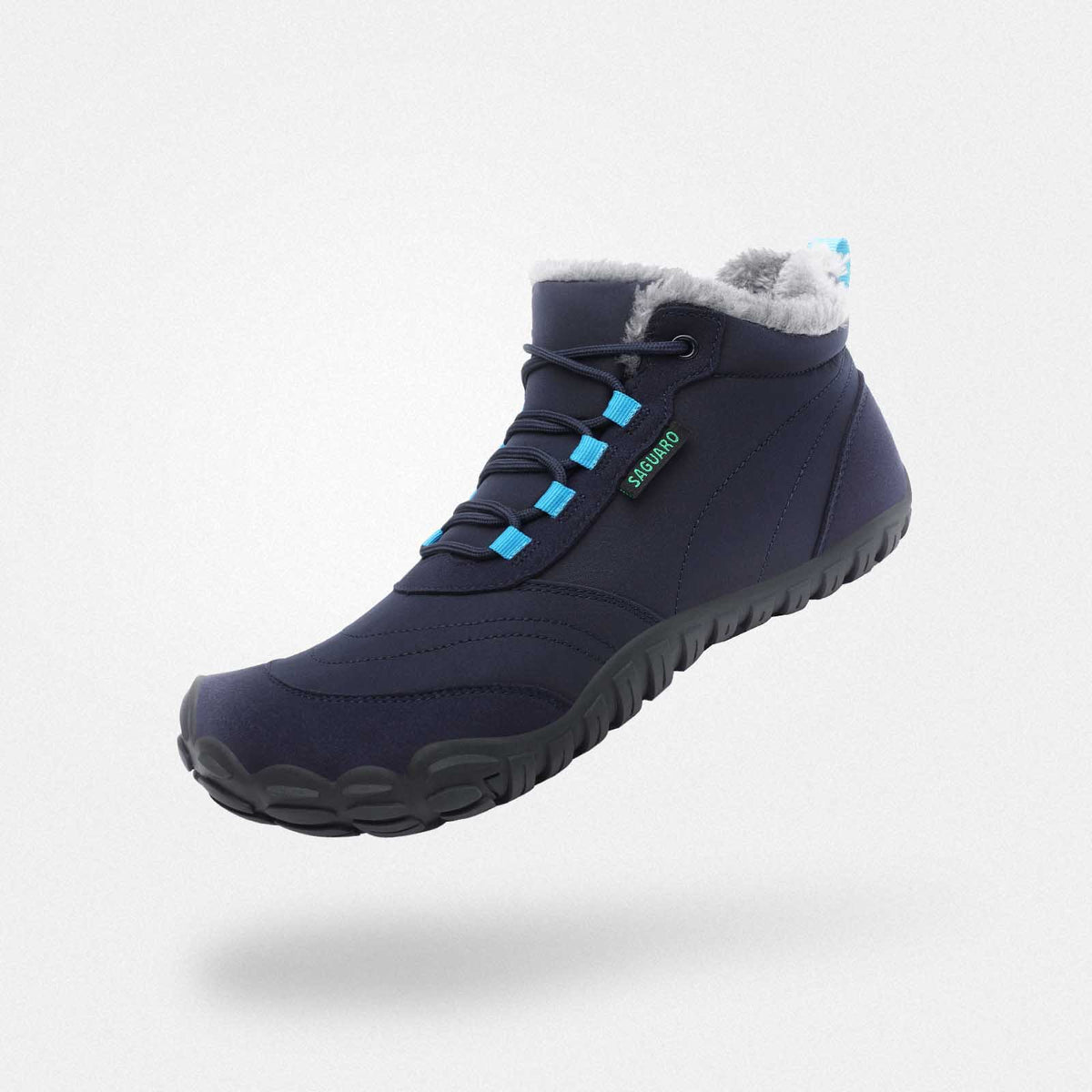 SAGUARO Botas Barefoot para caminar Adulto Will II Azul oscuro