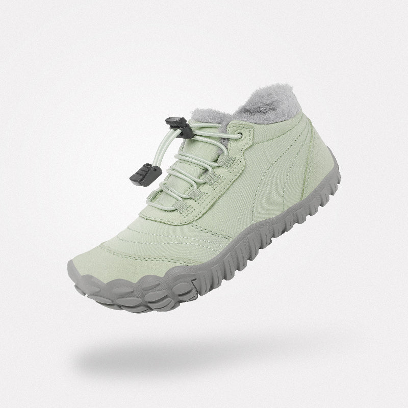 Acolchado y Cálido SAGUARO Botas Barefoot Niños Will II Verde