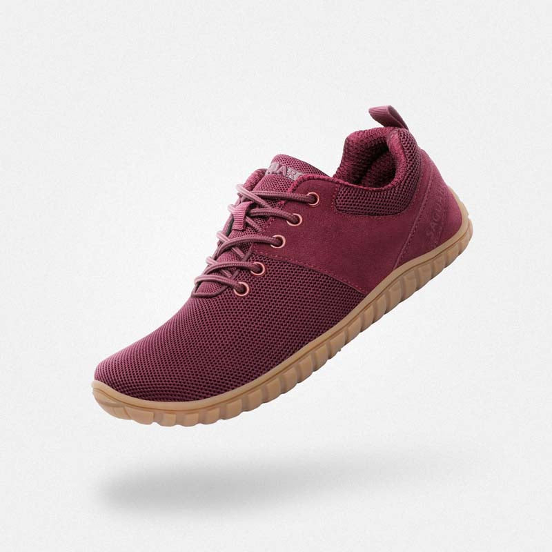 Zapatillas Casual Bambas Moda SAGUARO Adulto Wish Ⅰ Rojo Vino