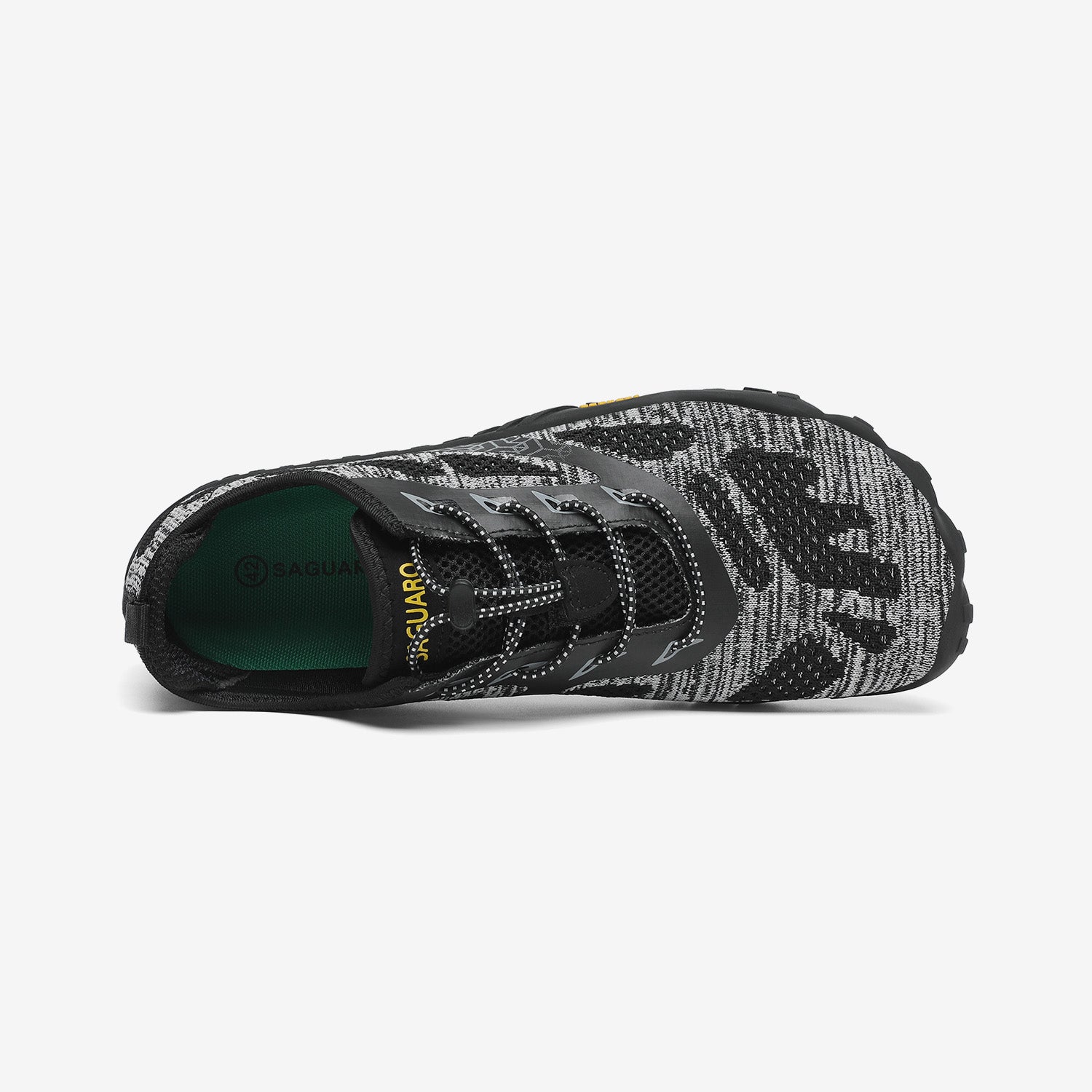 Smart II - Zapatos Barefoot - Negro/Verde