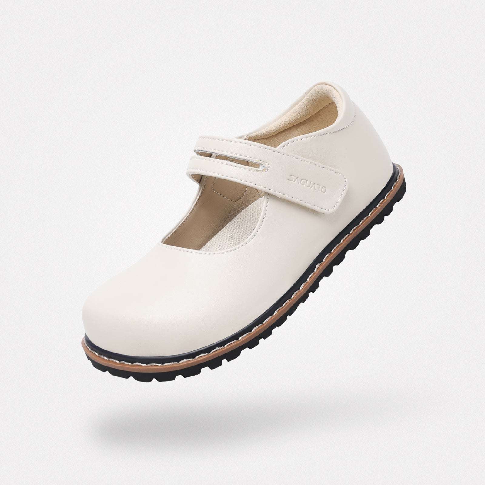 Merceditas barefoot para niña con tira ajustable